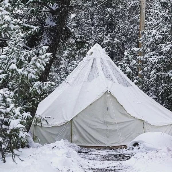 Tent camping in top 30 degree weather