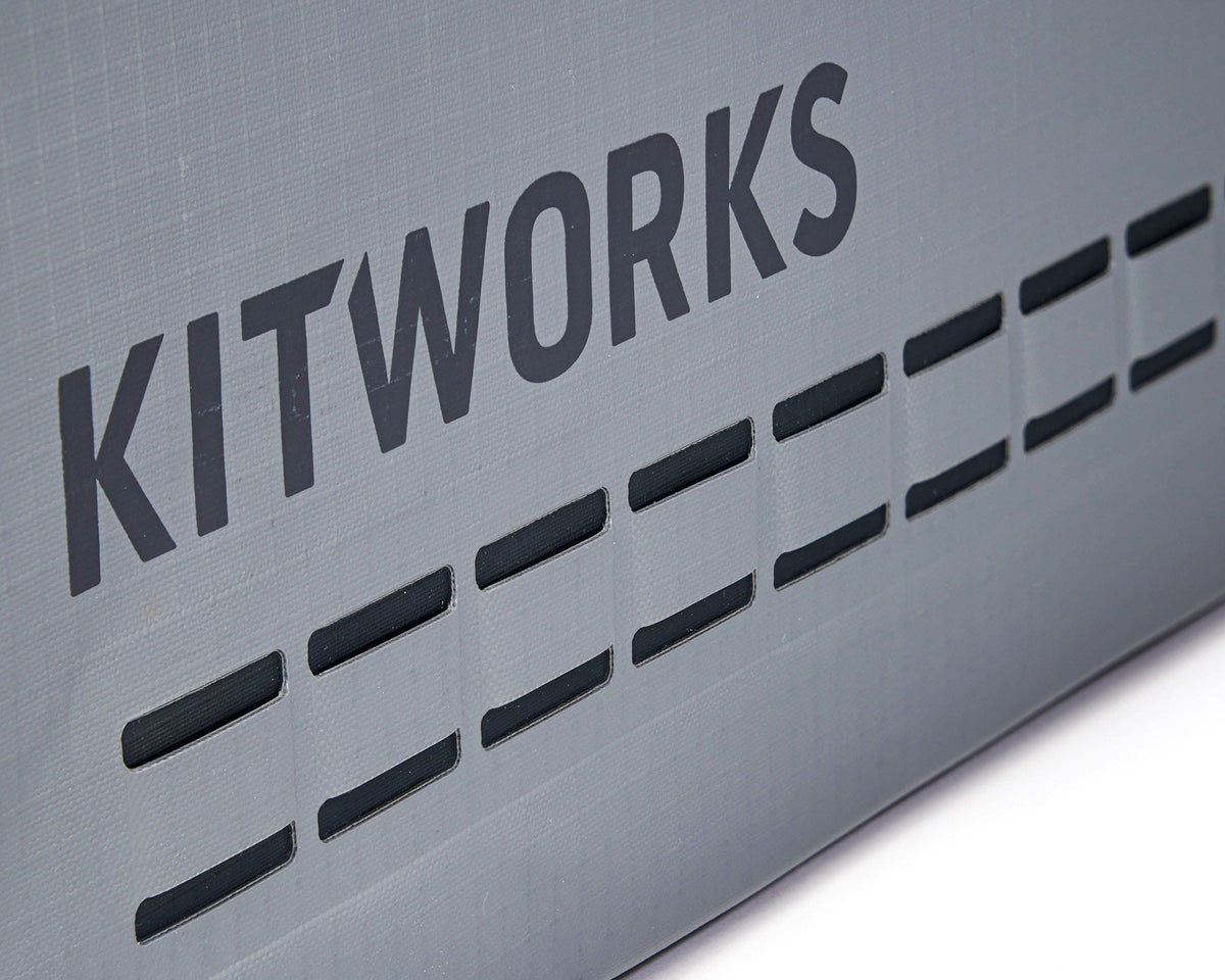 'KITWORKS' branding on a white background
