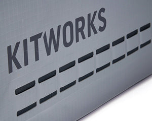 'KITWORKS' branding on a white background