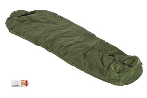 green sleeping bag