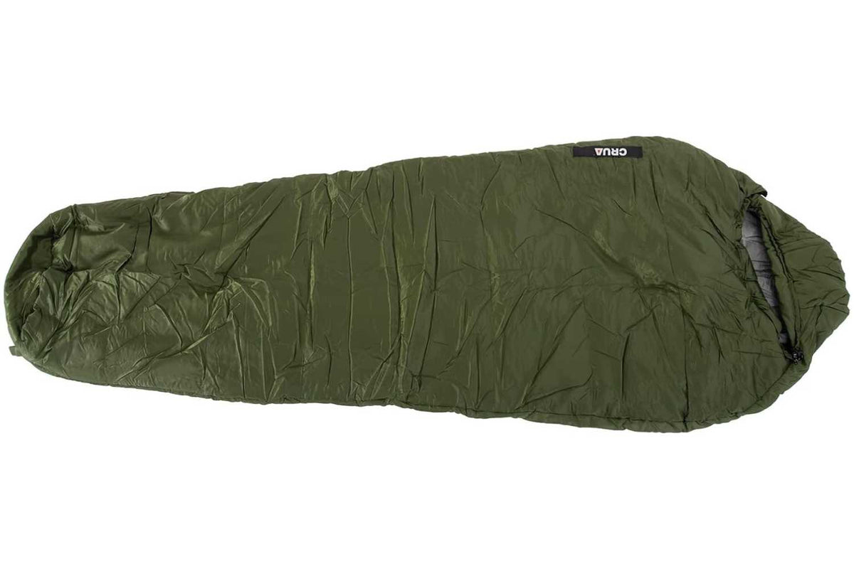 sleeping bag closed