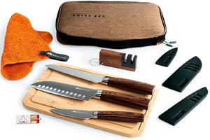 RAKAU Knives with LIT Logo