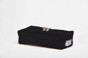 black canvas dopp kit