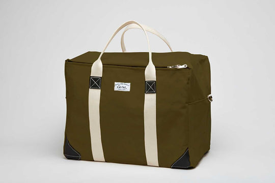 green cargo bag