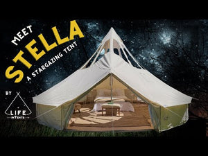 stargazer camping tent video