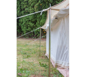 outside poles for bell tent