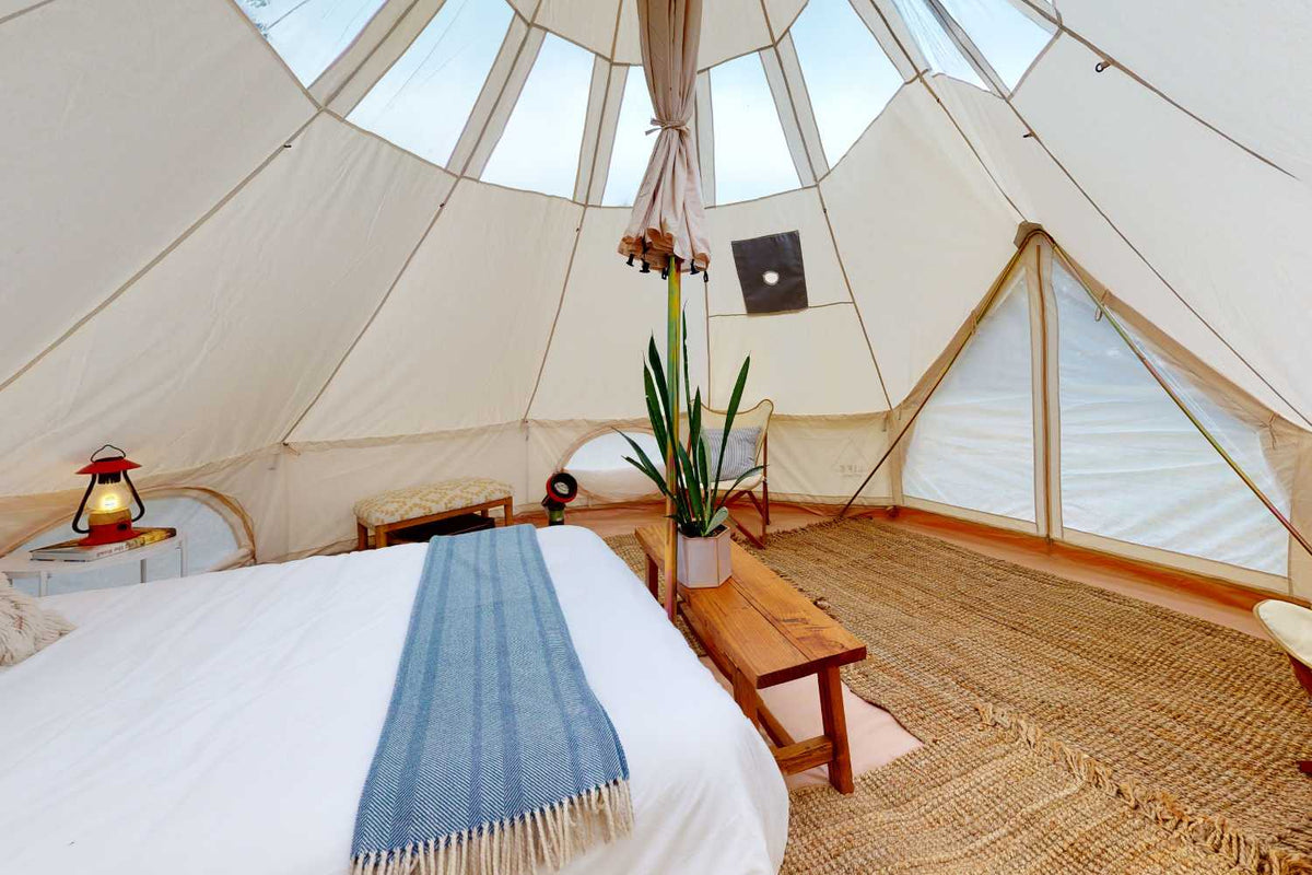 moon roof tent inside