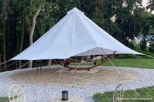 sun shade over hammock