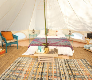 Airbnb hosting tent
