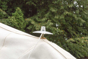 bell tent door rain protector cap
