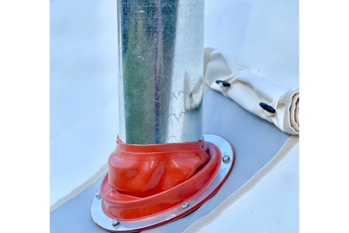 tent pipe boot
