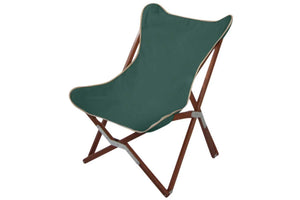 green butterfly chair