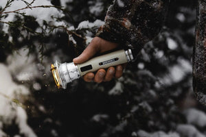 size of barebones flashlight in hand