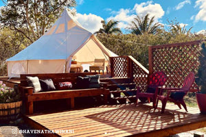 stargazer tent in hawaii