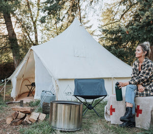 hunting canvas tent