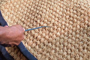 hand made bell tent rug