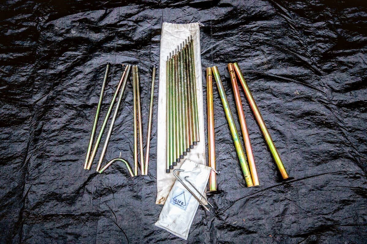 bell tent poles