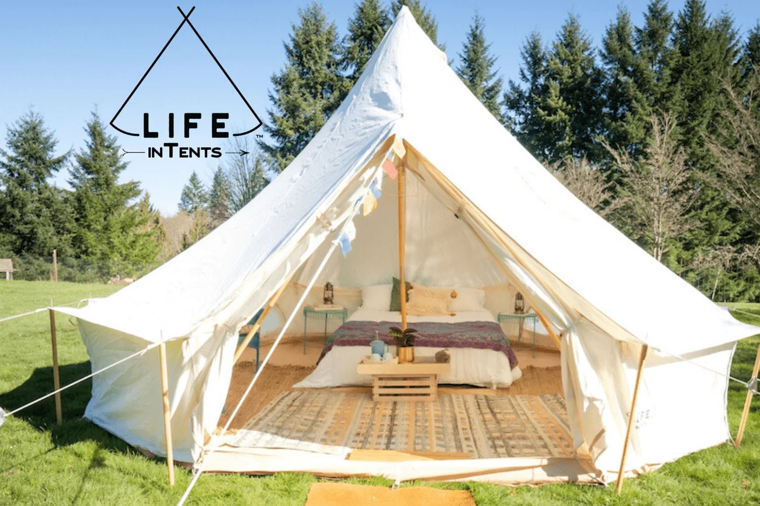 Best Canvas Bell Tents by Life Intents