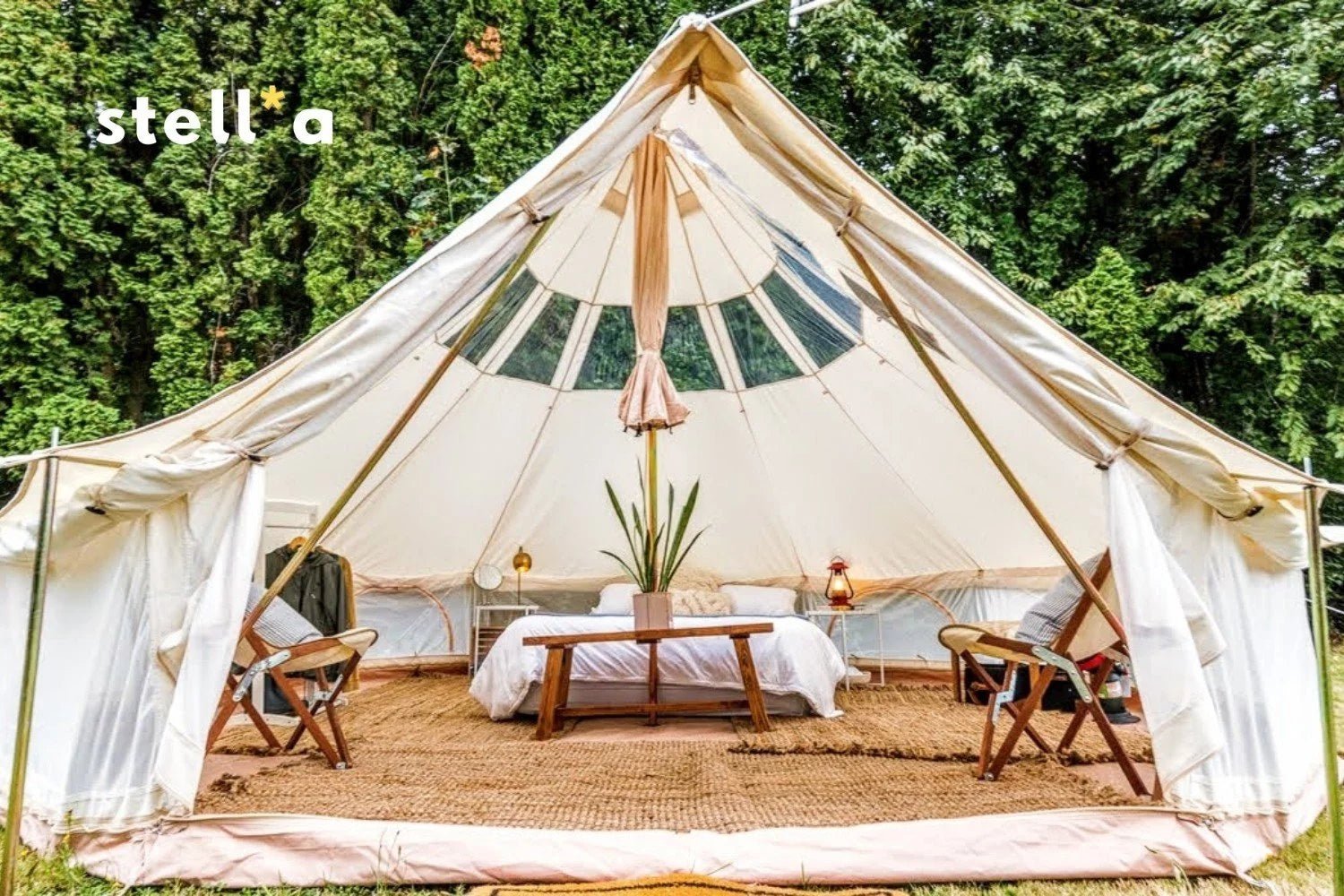 Canvas 5M Bell Tents | 16' Foot | 8 Person Tent