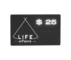 Life Intents Gift Card - Life inTents