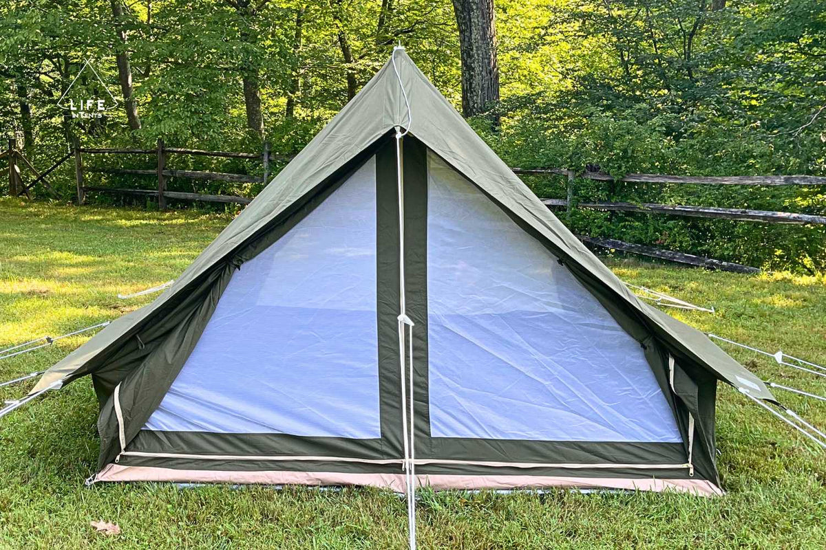 Canvas A-frame Tent