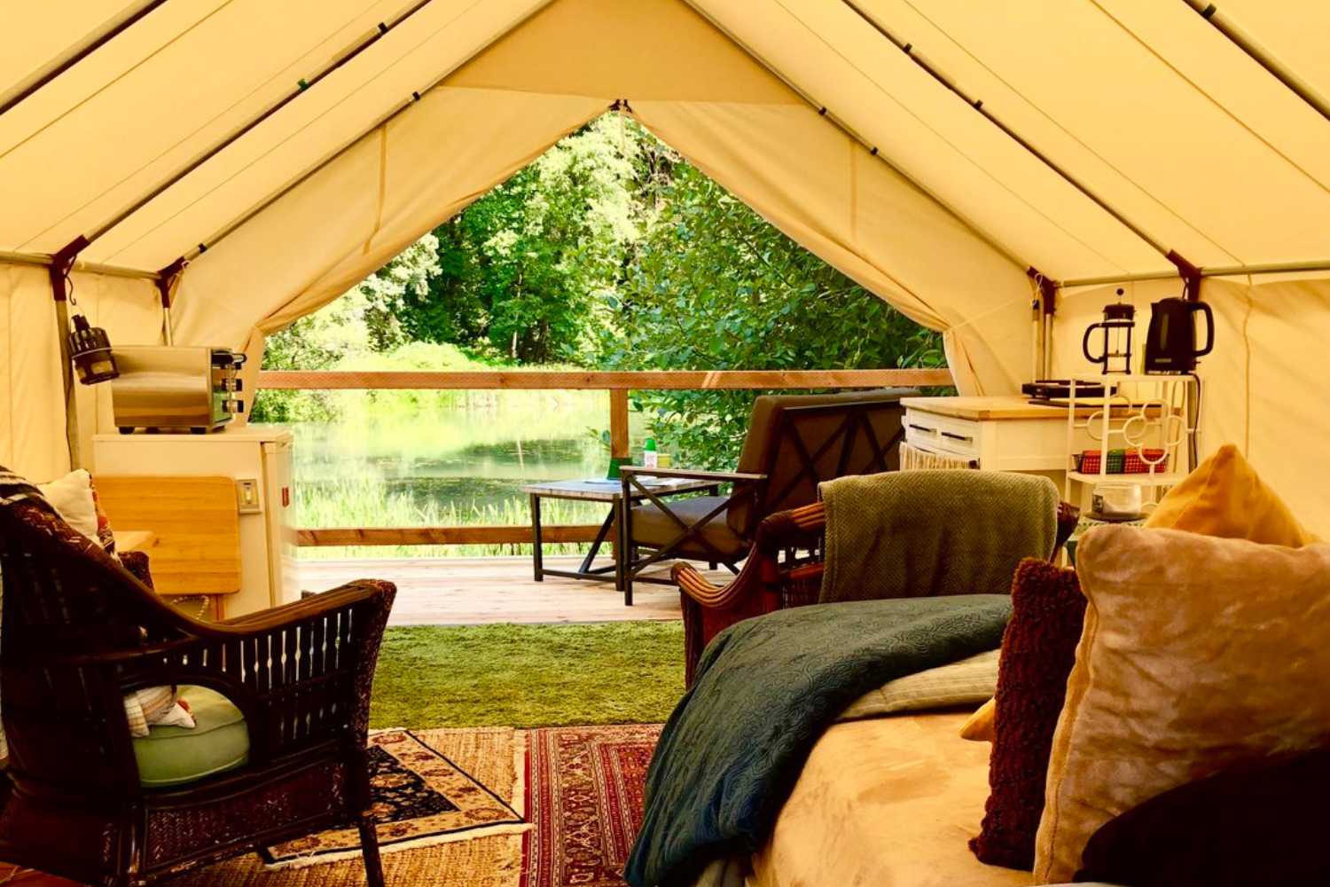 small wall tents 15' x 18' Eena Wall Tent