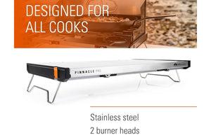 Pinnacle Pro Burner Designed for All Cooks