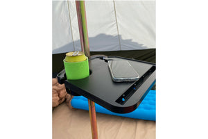Pole Table in a bell tent