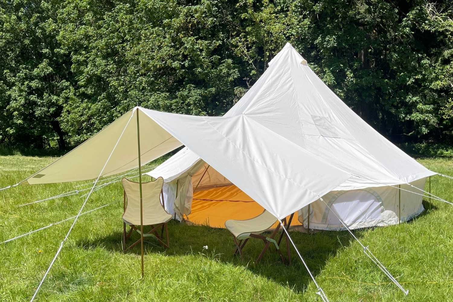 Très grande tente cloche style prospecteur Coton 100% 5M – 40celsius Très grande tente cloche style prospecteur Coton 100% 5M – 40celsius