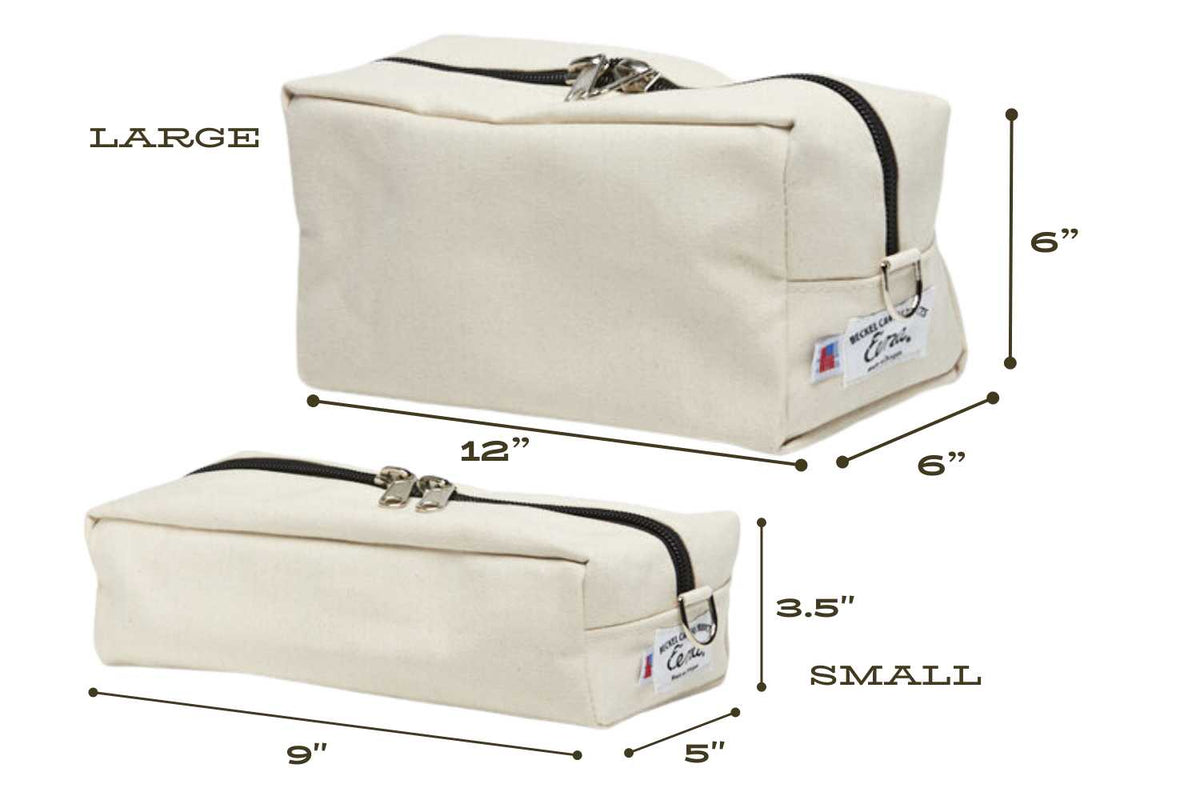 sizes of dopp kits