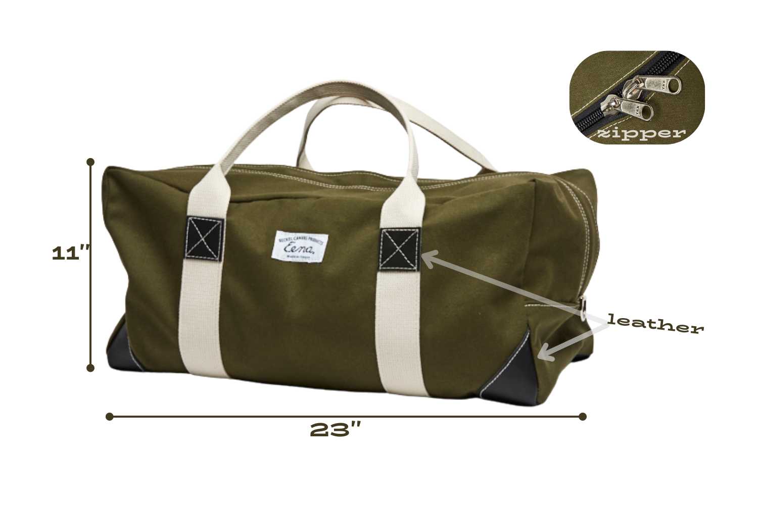Weekend Canvas Duffel Bag - The War & Peace Bag - 46l Weekend Canvas Duffel Bag - The War & Peace Bag - 46l