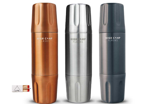 High Camp Flask with LIT Logo