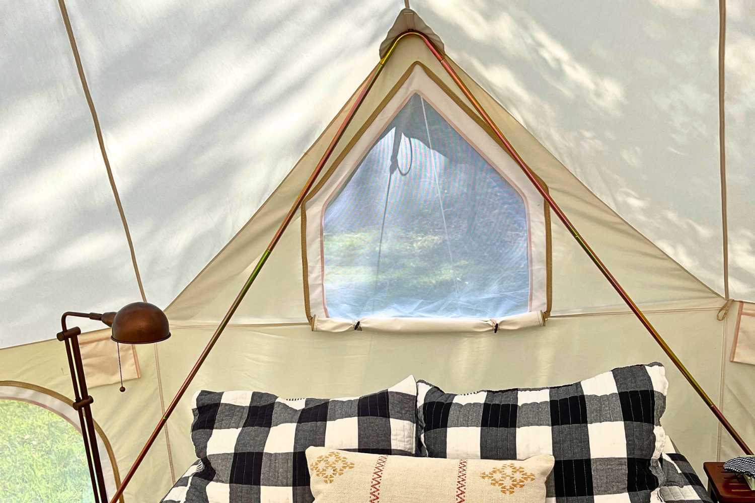 20' (6M) Zephyr Tent Cabin | Bell Tent With Vented Picture Window