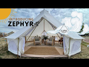 Life Intents Bell Tent video of the Zephyr