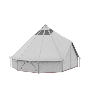 augmented reality of canvas bell tent