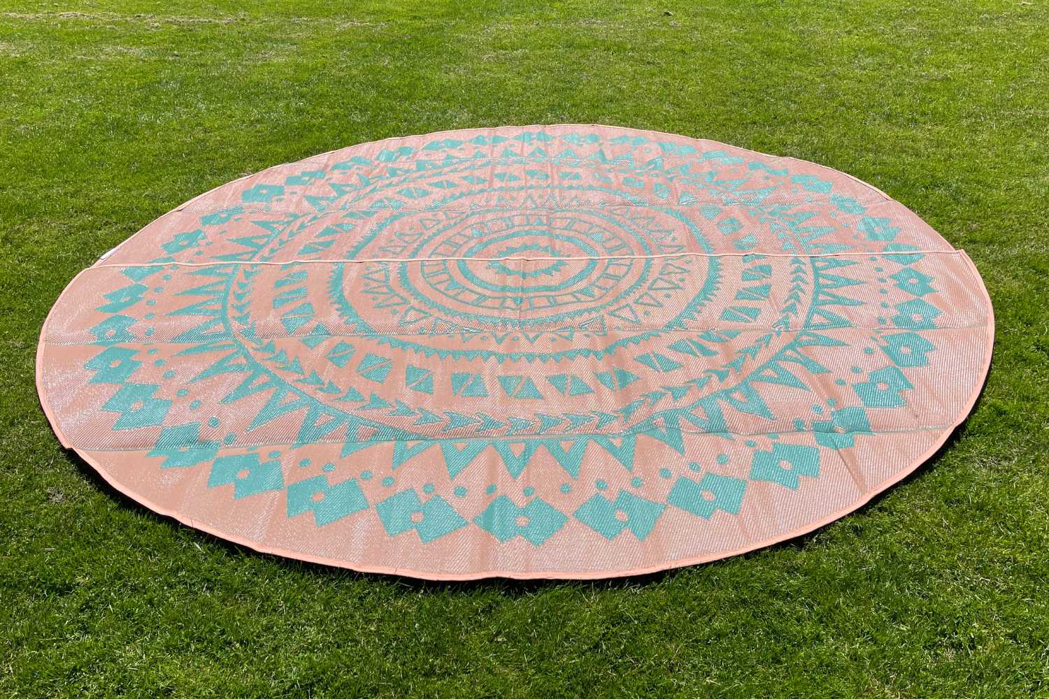 Boho Style Bell Tent Floor Matting Cover