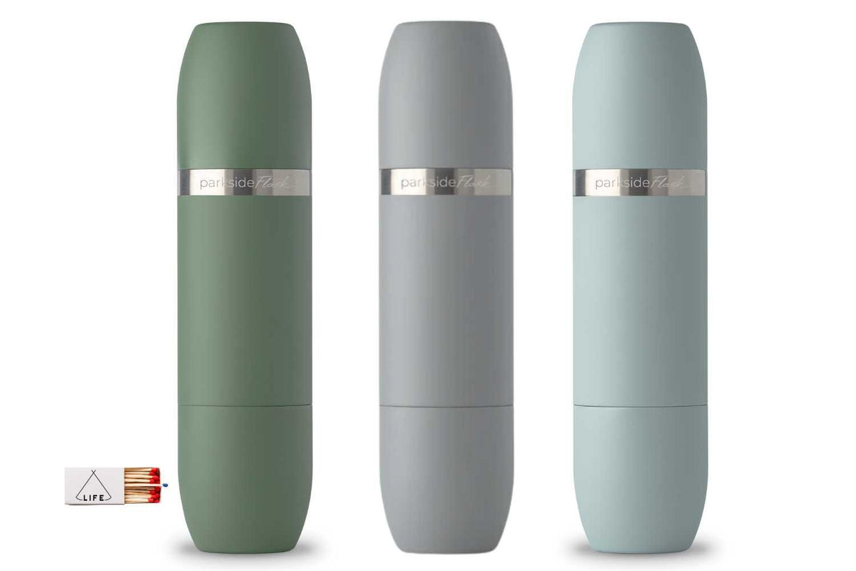 3 parkside flask colors