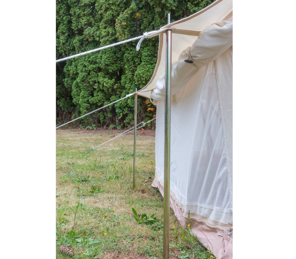 Bell Tent Wall Pole Set For Outside of Tent Life inTents