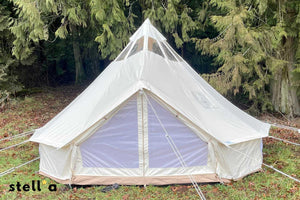 4M stargazing tent doors closed