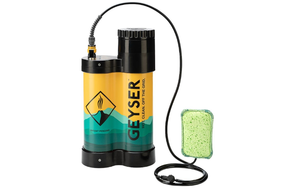geyser portable shower system