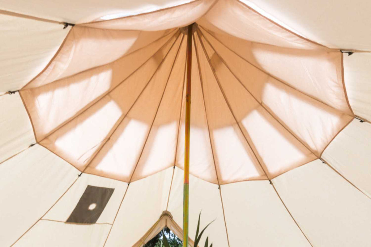 20' (6M) Stella™ Stargazer Bell Tent | Order a Natural Cotton Stargazer Bell  Tent Online - Life inTents