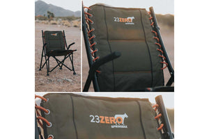 springbak chair details in desert