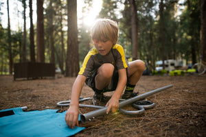 camping kids