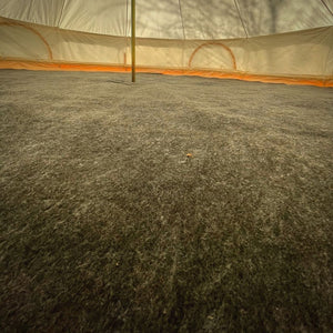 bell tent floor covering