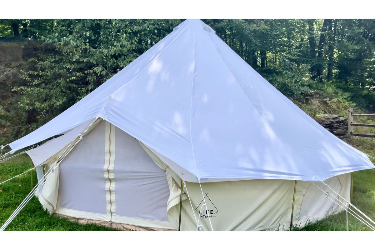 20&#39; bell tent with fly cover
