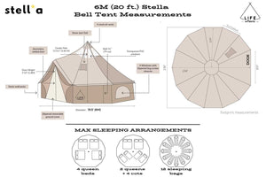 20' (6M) Stella™ Stargazing Tent