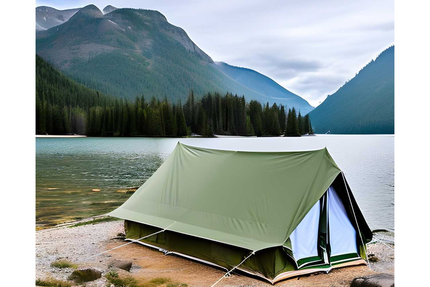 A Frame Ridge Tent Buy Canvas A-Frame Tents - Life inTents