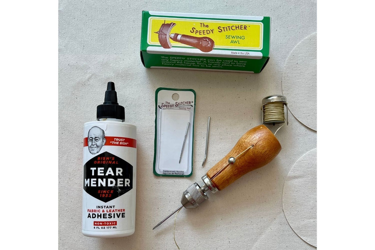 Bish's Original Tear Mender Adhesive Repair Kit 