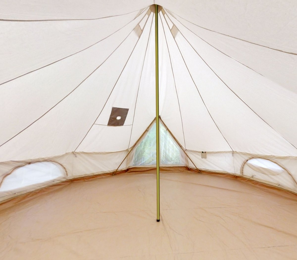 Bell Tent Pole Set | Replacement Center Pole & Door Pole - Life Intents
