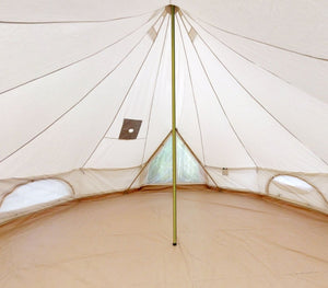 Bell tent metal poles